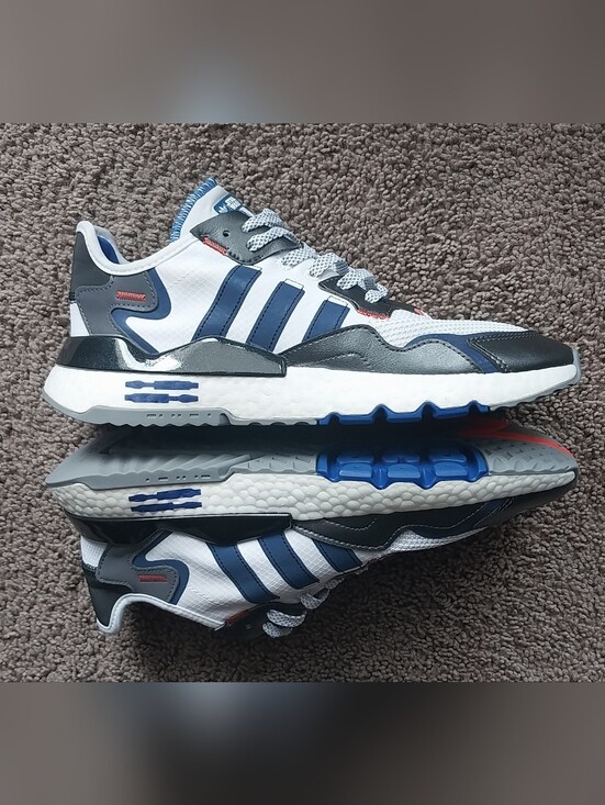 adidas Other - Adidas Star Wars Men's x Nite Jogger 'R2D2 Blue White Size 10